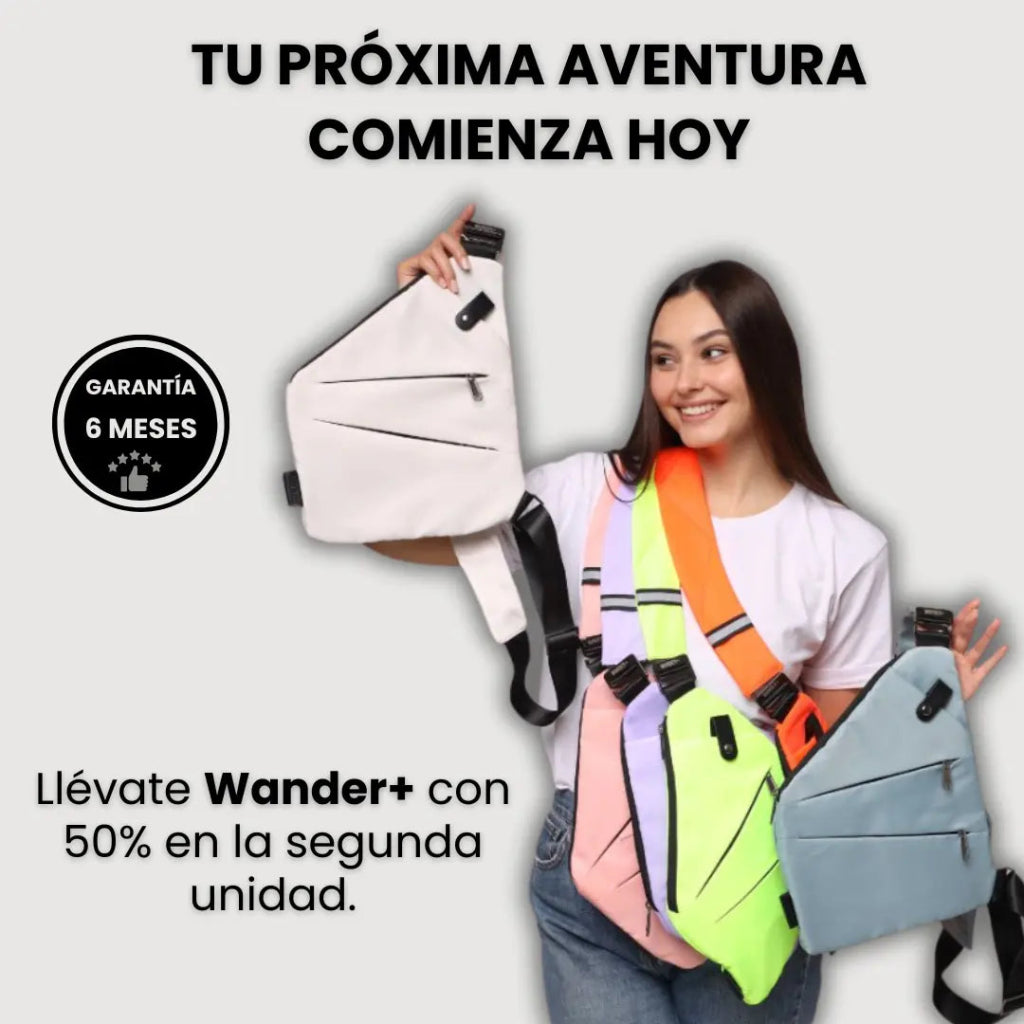 Bolso de Viaje Antirrobo WANDER+™ - Wander Chile